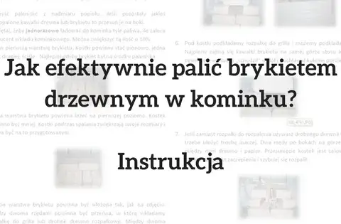 Jak układać brykiet w kominku, aby uniknąć nieefektywnego palenia